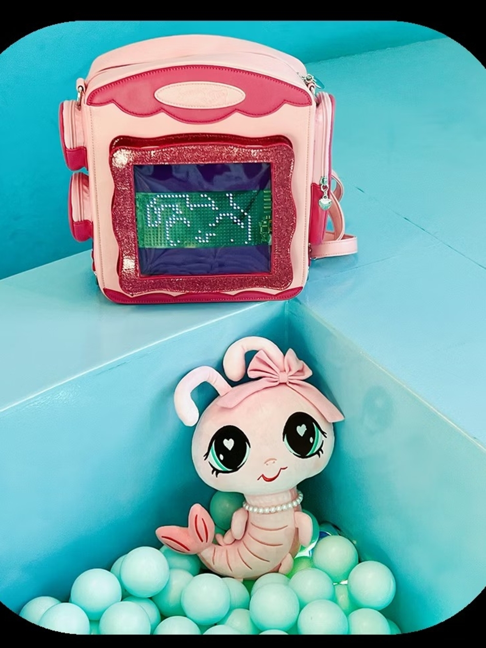 Pink Ita/LED Backpack - Picture 2 of 7